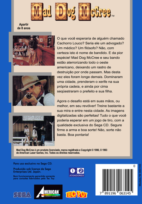 Mad Dog McCree - Dos