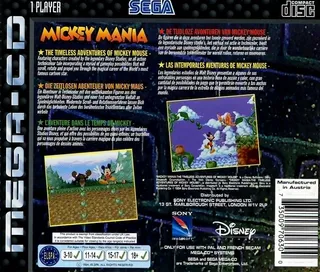 Mickey Mania : The Timeless Adventures of Mickey Mouse dos