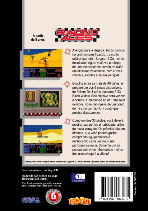 Racing Aces - Dos