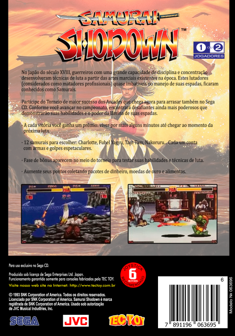 Samurai Shodown - Dos