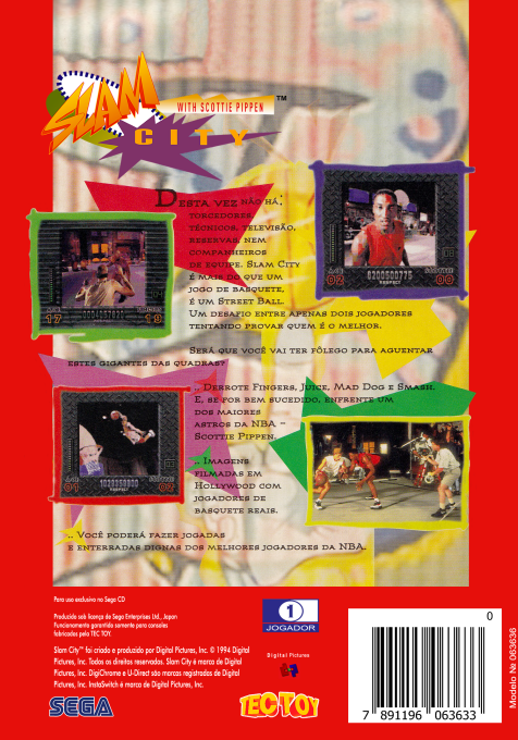 Slam City with Scottie Pippen - Dos