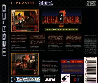 Supreme Warrior dos