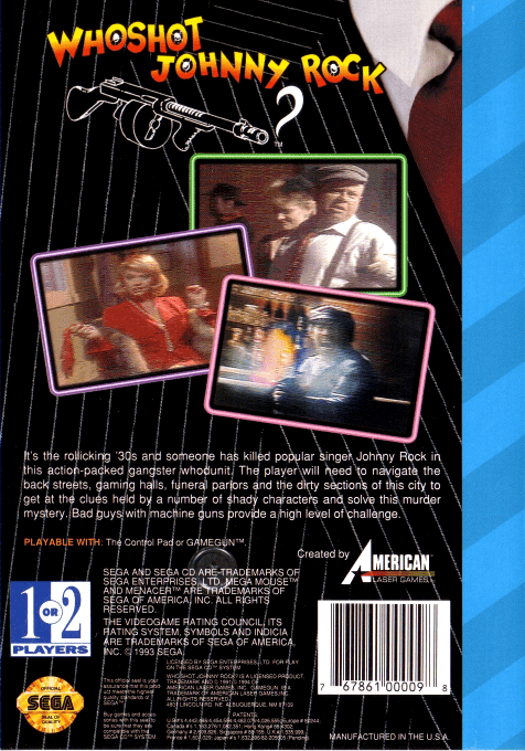 Who Shot Johnny Rock? - Dos