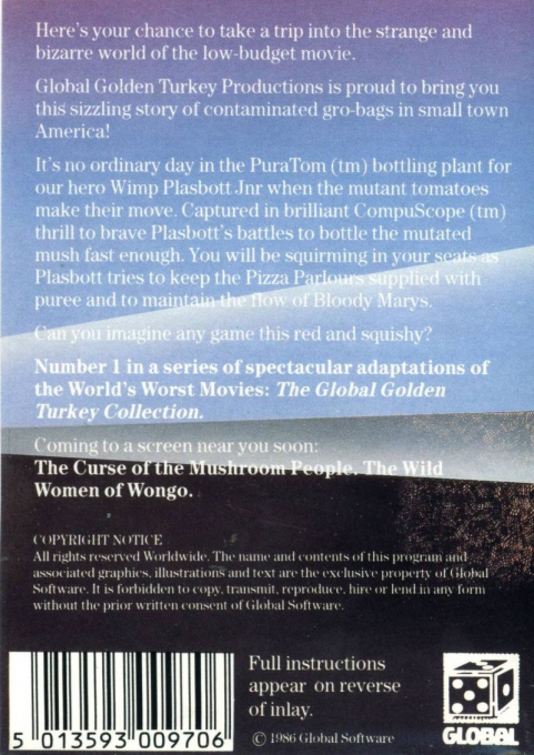 Attack Of The Killer Tomatoes - Dos