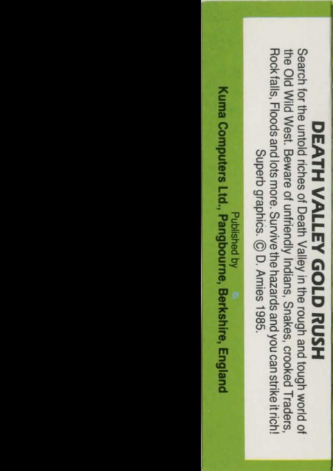 Death Valley Gold Rush - Dos