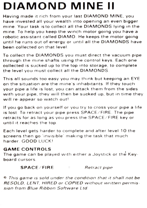 Diamond Mine 2 - Dos