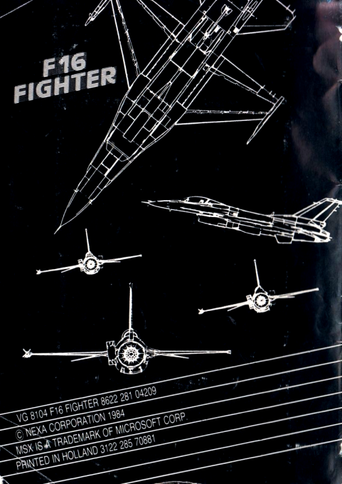 F16 Fighter - Dos