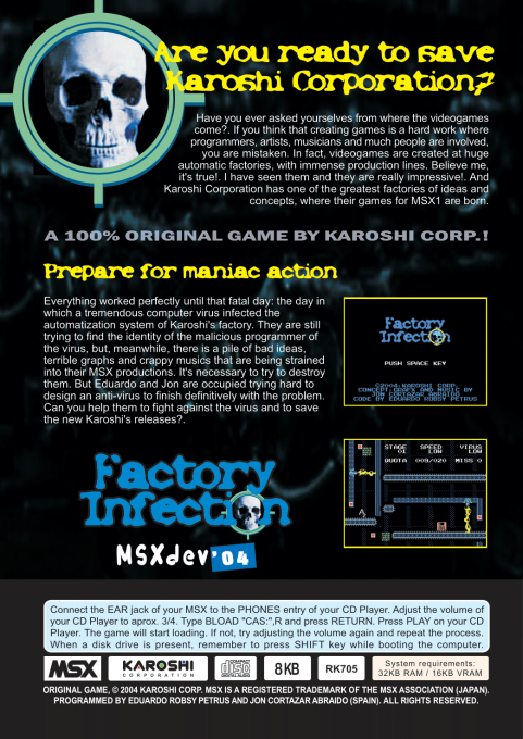 Factory Infection - Dos