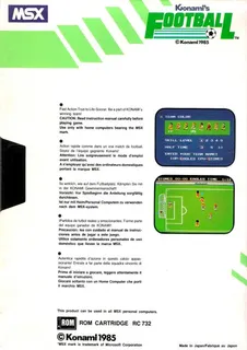 Konami's Football dos