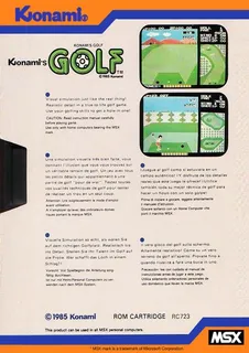 Konami's Golf dos