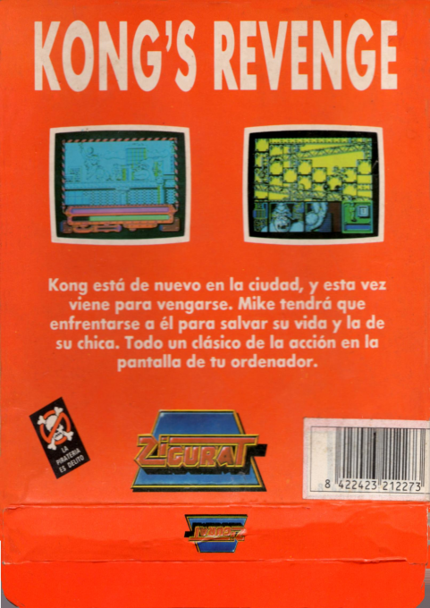 Kong's Revenge - Dos