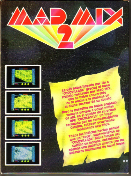 Mad Mix 2 - En El Castillo De Los Fantasmas - Dos