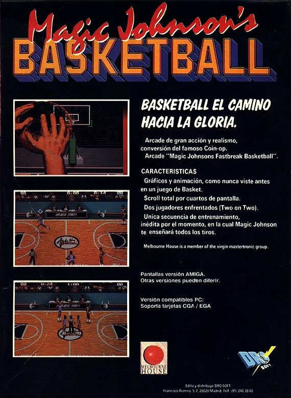 Magic Johnson's Basketball - Dos