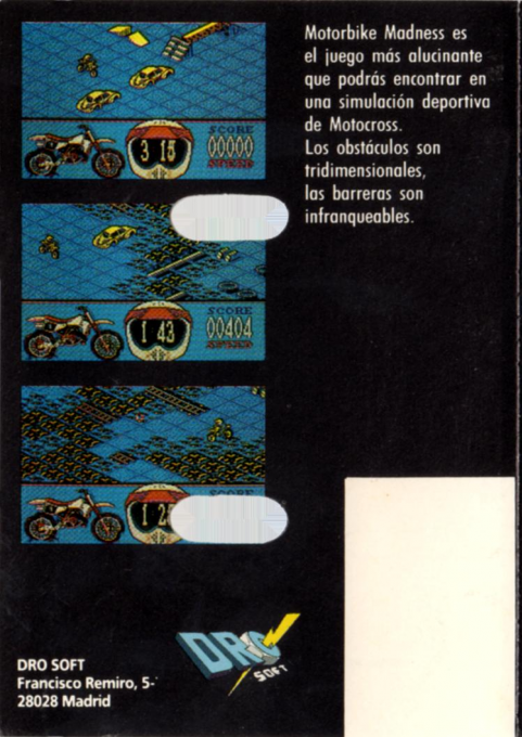 Motorbike Madness - Dos