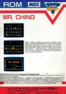 Mr. Chin dos