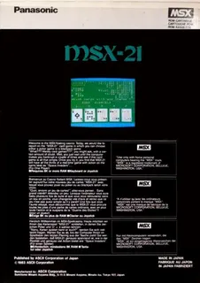 MSX-21 dos