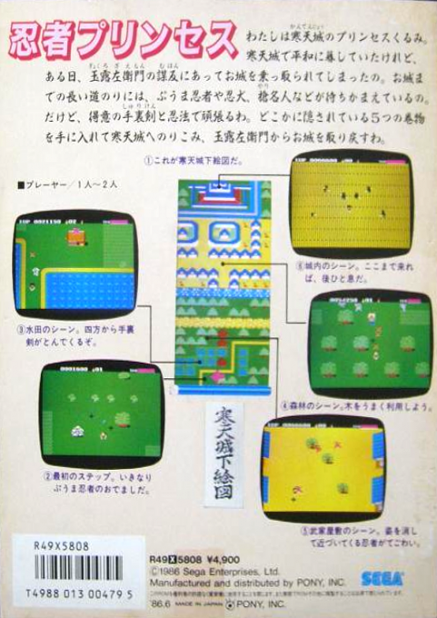 Ninja Princess - Dos