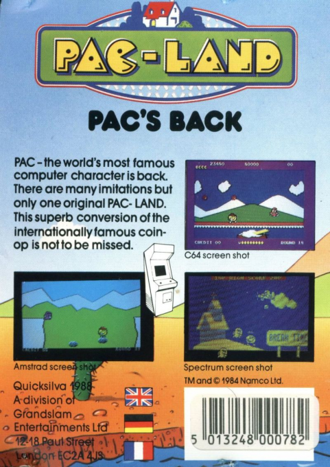 Pac-land - Dos