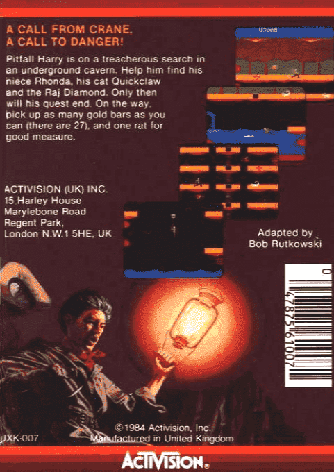 Pitfall 2 - Lost Caverns - Dos