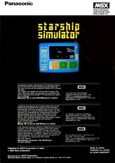 Starship Simulator dos
