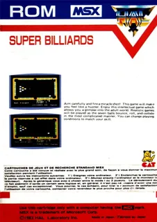 Super Billiards dos