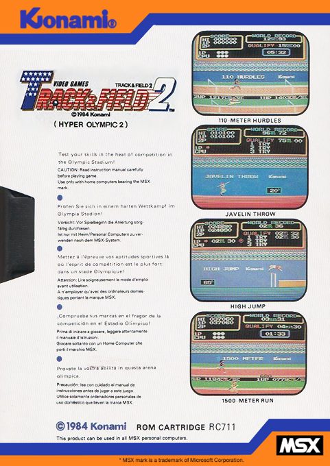 Track And Field 2 dos