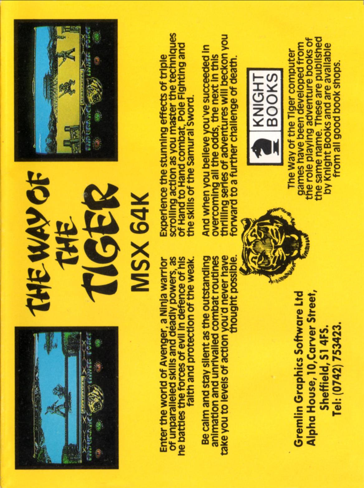 Way Of The Tiger, The - Dos