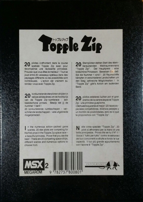 Topple Zip - Dos