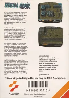 Metal Gear dos