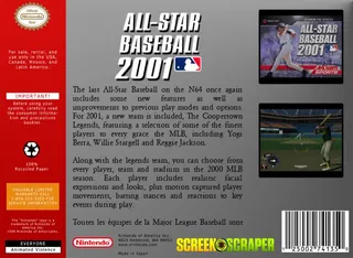 All-Star Baseball 2001 dos