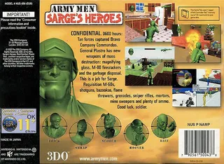 Army Men : Sarge's Heroes dos