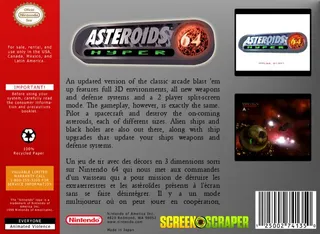 Asteroids Hyper 64 dos