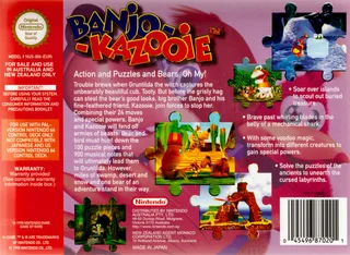 Banjo to Kazooie no Daibouken dos