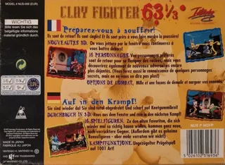 Clay Fighter 63 1/3 dos