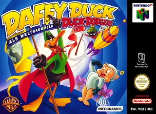 Daffy Duck dans le rôle de Duck Dodgers