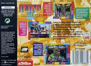 Defi au Tetris Magique dos