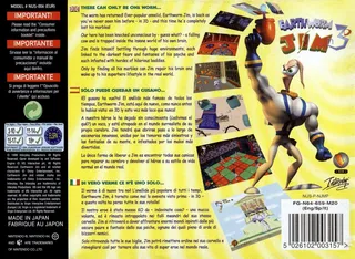 Earthworm Jim 3D dos