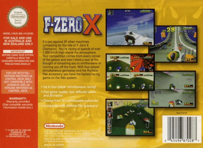 F-Zero X - Dos