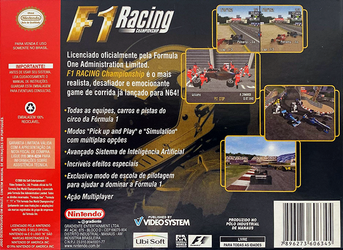 F1 Racing Championship - Dos