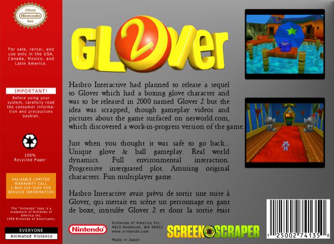 Glover 2 dos