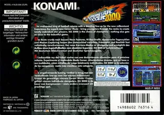 International Superstar Soccer 2000 dos