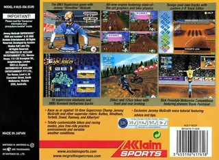 Jeremy McGrath Supercross 2000 dos