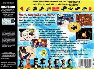 Micro Machines 64 Turbo dos