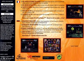 Mortal Kombat 4 dos