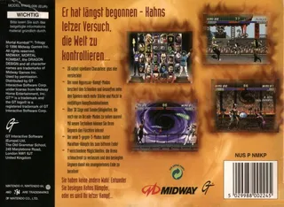 Mortal Kombat Trilogy dos