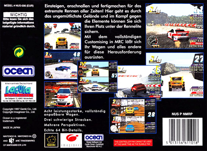 MRC: Multi-Racing Championship - Dos