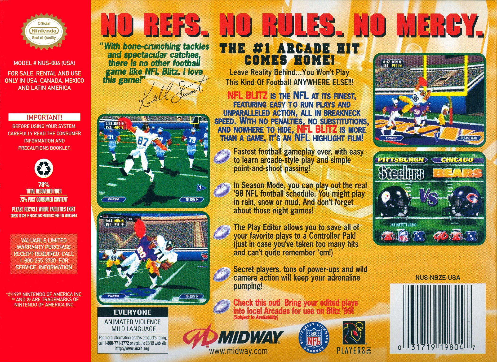NFL Blitz - Dos