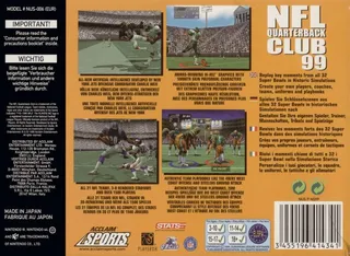 NFL Quarterback Club 99 dos