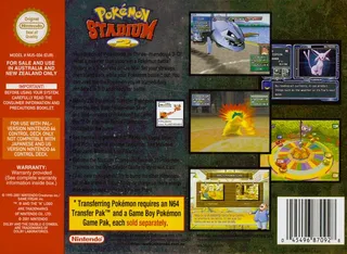 Pokémon Stadium 2 dos