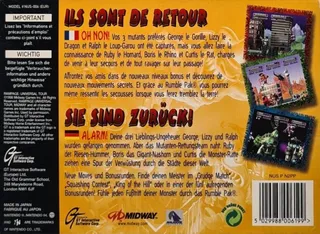Rampage 2 : Universal Tour - Dos